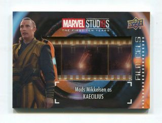 2018 Ud Marvel The First Ten Years Film Cels Mads Mikkelsen As Kaecilius
