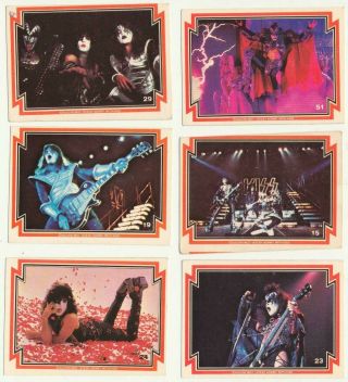 Kiss Australian 1980s Donruss Aucoin Trading Card - Bundle
