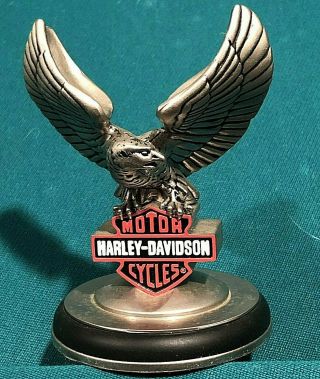 Harley Davidson Franklin Eagle Stand For Heritage Softail Pocket Watch 1998