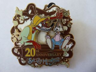 Disney Trading Pins 91000 Wdw - Splash Mountain 20th Anniversary - Brer Fox And