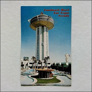 Landmark Hotel Las Vegas Nevada Postcard (p411)