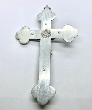 , NUN Early 1900s Antique TRINITY Crucifix, 2