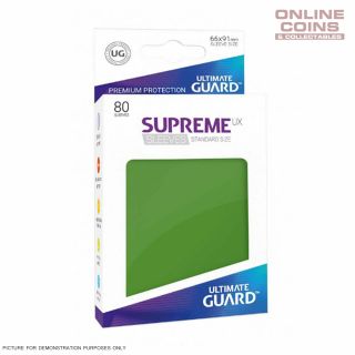 Ultimate Guard Supreme Ux Card Sleeves - Green