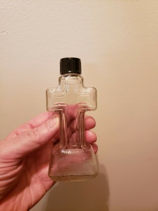 Vintage,  Antique Catholic Holy Water Bottle