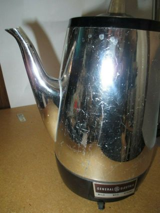 VTG General Electric Percolator Coffee Maker 8 Cups 6
