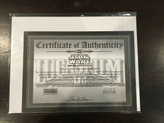 Star Wars ESB Character key Luke Skywalker 299/750 Acme Archives Direct 3
