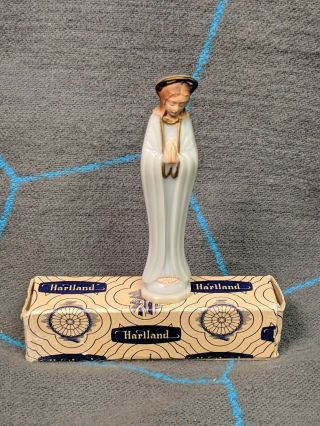 Vintage Hartland Plastics Virgin Mary Religious Statue Figurine