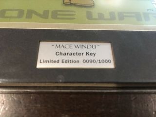 Star Wars Clone Character key Mace Windu 90/1000 Acme Archives Direct 2