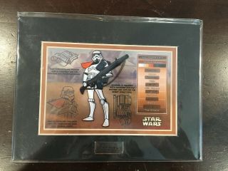 Star Wars Character Key Sandtrooper Anh 246/1000 Sdcc Acme Archives Direct
