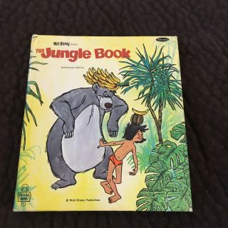 1967 Walt Disney The Jungle Book Whitman Tell A Tale
