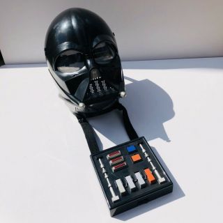 Star Wars Darth Vader Voice Changer Mask Retro Hasbro 2004 Spare No Helmet