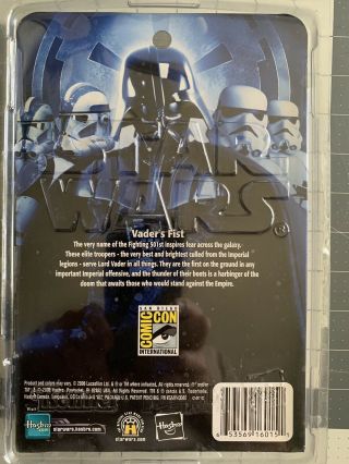 Star Wars SDCC 2006 San Diego Comic - Con Exclusive 501st Stormtrooper Figure RARE 3