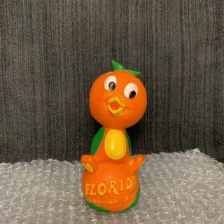 Vintage Florida Orange Bird Walt Disney World Squeak Toy