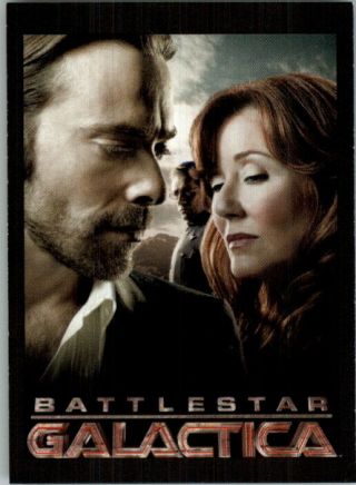 2008 Battlestar Galactica Season Three Shelter Posters S6 Roslin/w Adama/baltar