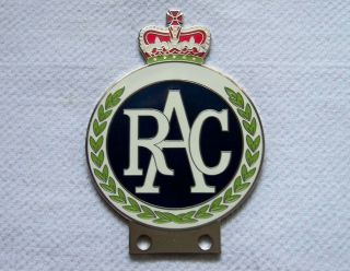 Royal Automobile Club Rac Crown Logo Automobile Emblem Badge