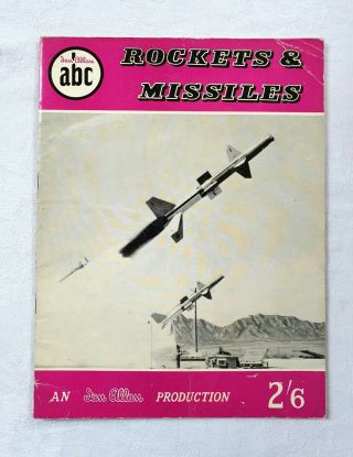 Vintage Ian Allan Abc Rockets & Missiles Booklet By John W.  R.  Taylor