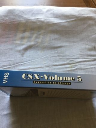 CSX - Volume 5 Evensville To Chicago VHS Tape By Green Frog Production 3