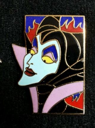 Disney 1990 Retired Villains Shop - Maleficent From Sleeping Beauty Pin