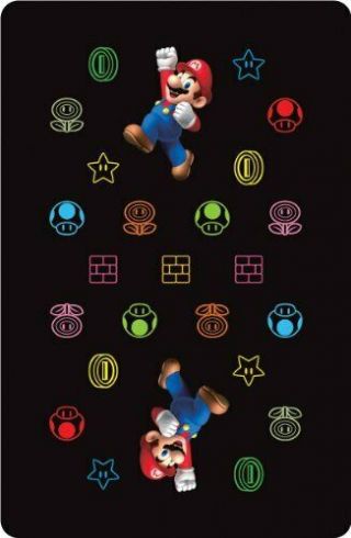 Nintendo NAP - 03 Mario Neon Playing Cards Mario Trump Japan 2
