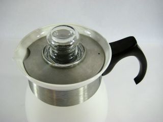 Vintage Corning Ware Stovetop Percolator 6 Cup Spice Of Life Coffee Pot P - 166 3