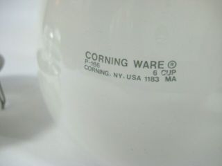 Vintage Corning Ware Stovetop Percolator 6 Cup Spice Of Life Coffee Pot P - 166 4