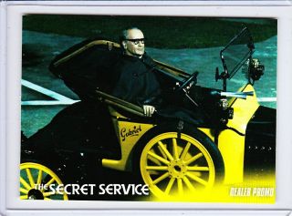 Gerry Anderson The Secret Service Trading Cards Dealer Promo Card Ccp1