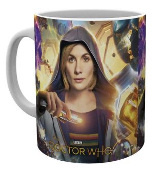 Official Dr Who 13th Doctor Universe Calling Coffee Mug Cup In Gift Box