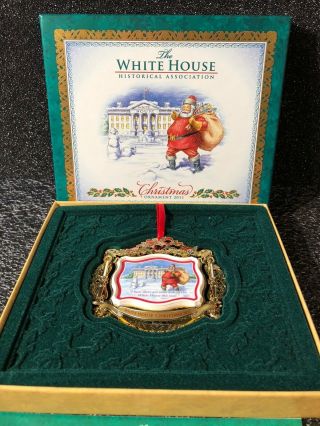 2011 White House Historical Association Christmas Holiday Ornament