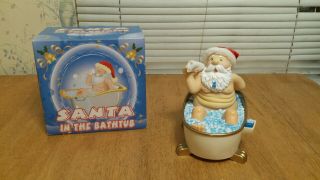 Santa In The Bathtub - Singing/dancing - Battery Operated Christmas Music Figure