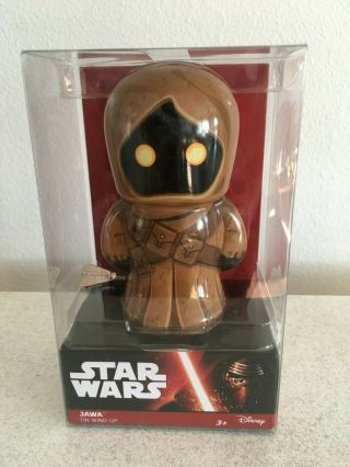 Disney Store Star Wars Jawa Tin Toy Wind Up In Packaging