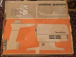 Combine Jeannette Moulinex Vintage Electric Slicer Shredder Meat Grinder