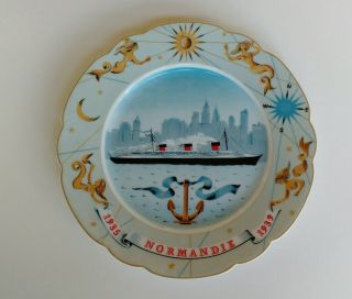 Haviland Limited Edition Commemorative Plate For Normandie