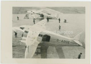 Imperial Airways De Havilland Dh86 G - Adue,  G - Aduh Small Photo,  Bz554