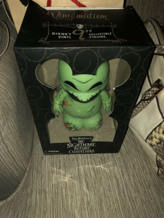 Vinylmation Disney 9 Inch Vinyl Limited 1000 Oogie Boogie Never Out Of Box