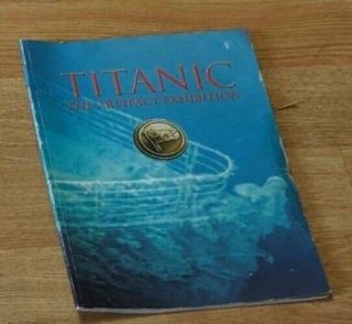 White Star Line Titanic Artifact Exhibition Book