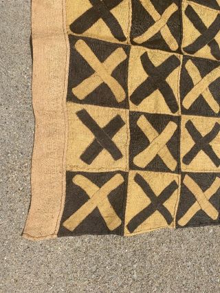 Kuba Raffia Cloth Fabric Textile 77” x 26 