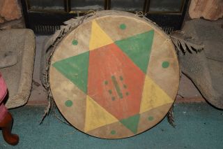 Old Native American Drum