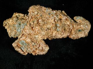 A and 100 Natural Native COPPER Nugget or Float From Michigan 73.  0gr e 4