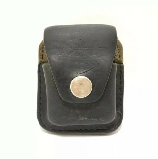 Vintage Harley - Davidson Leather Pocket Watch Belt Holster Only 2 - 1/4” X 2 - 1/2”