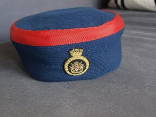 British Airways 1970’s Hardy Amies Uniform Hat With Gold Bullion Wire Badge