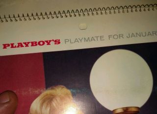 Vintage 1962 Playboy Playmate Calendar with Donna Lynn & Lisa Winters 5
