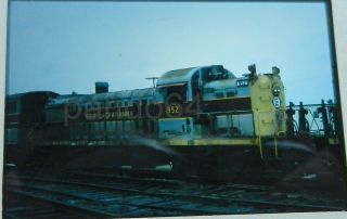 2 Rr Train Slide El Erie Lackawanna Alco Rs - 2 952 Marion Oh 1975 F62