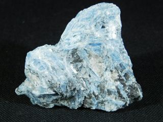 A 100 Natural Light Blue Paraiba Kyanite Crystal Cluster With Quartz 112gr E