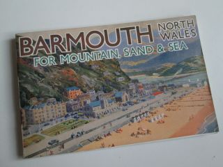 Barmouth Holiday Guide 1956 White Cinema Funland Fairbourne Rlwy Many Local Ads