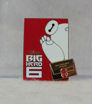 Disney Dsf Best Animated Feature 2014 Le 400 Pin Big Hero 6 Six Baymax