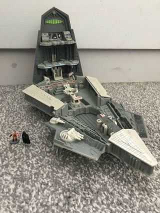 Rare Star Wars Toy Playset Imperial Star Destroyer Vehicle Micro Machine Figure