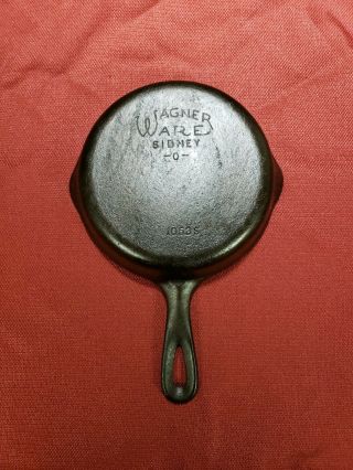 Vintage Wagner Ware Sidney - 0 - 3 1053 S Pre1960 Cast Iron Skillet Restored