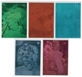 1992 Marvel Universe Series Iii 3 Hologram Complete 5 Card Set H1 - H5 Impel