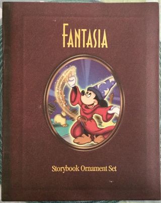Walt Disney Fantasia Storybook Ornament Box Set