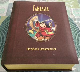 Walt Disney Fantasia Storybook Ornament Box Set 4
